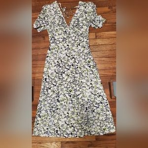 TopShop Floral Midi Dress